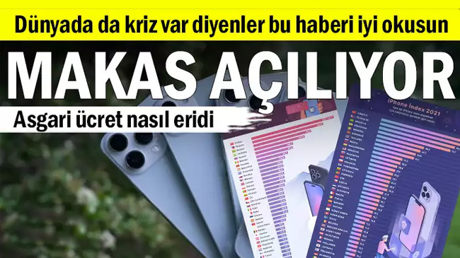Dünyada da kriz var diyenler bu haberi iyi okusun…