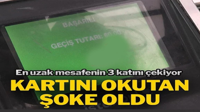 Toplu taşımaya kredi kartı ayarı…