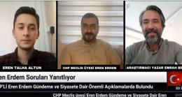 CHP Meclis Üyesi Eren Erdem : Ön Seçim Uygulaması Siyasette Gençlerin Önünü Açacaktır