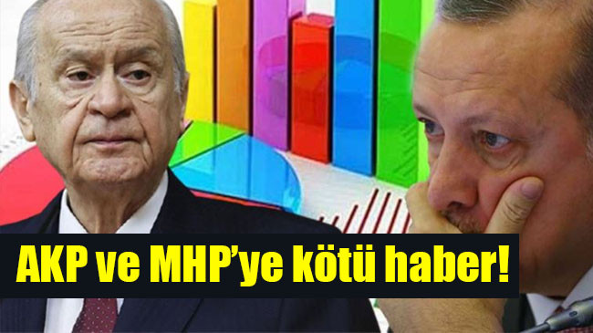AKP ve MHP’ye kötü haber