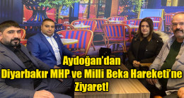 Aydoğan’dan Diyarbakır MHP ve Milli Beka Hareketi’ne Ziyaret