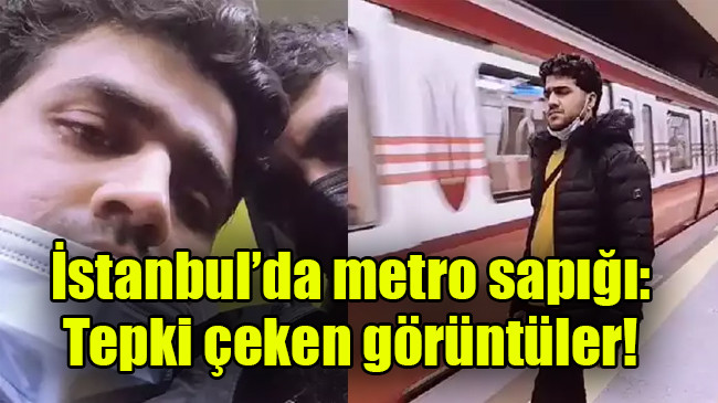 İstanbul’da metro sapığı: Tepki çeken görüntüler