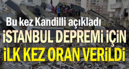 Bu kez Kandilli açıkladı… İstanbul depremi için ilk kez oran verildi