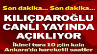Kılıçdaroğlu canlı yayında konuşuyor